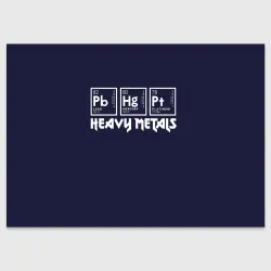 Поздравительная открытка Heavy Metals