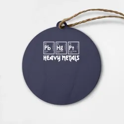 Деревянная игрушка круг Heavy Metals
