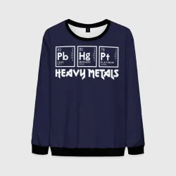 Мужской свитшот 3D Heavy Metals