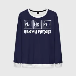 Мужской свитшот 3D Heavy Metals