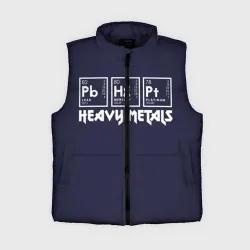 Женский жилет утепленный 3D Heavy Metals