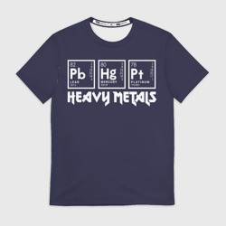 Мужская футболка 3D Heavy Metals