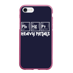 Чехол для iPhone 7/8 матовый Heavy Metals