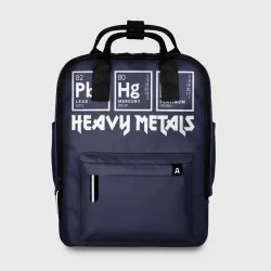 Сумка-рюкзак 3D Heavy Metals