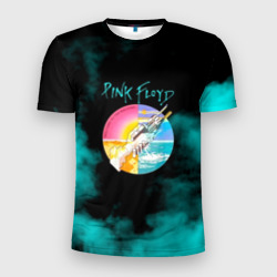 Мужская футболка 3D Slim Pink Floyd