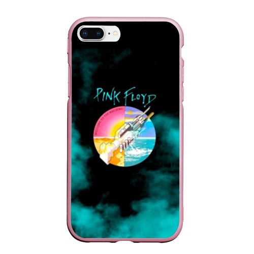 Чехол для iPhone 7Plus/8 Plus матовый Pink Floyd, цвет розовый