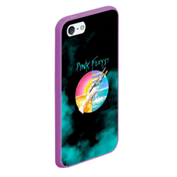 Чехол для iPhone 5/5S матовый Pink Floyd - фото 2