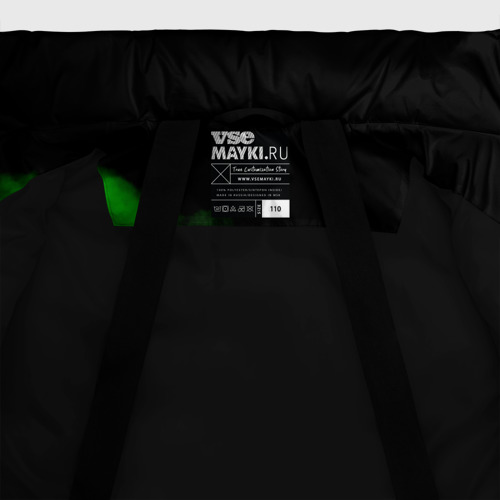 Зимняя куртка для девочек 3D Ария, цвет черный - фото 7