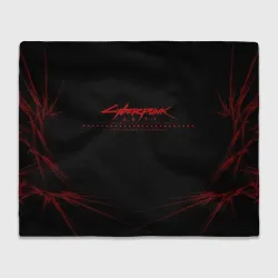 Плед 3D Cyberpunk 2077 Samurai