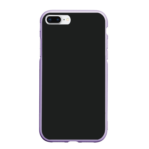 Чехол для iPhone 7Plus/8 Plus матовый Cyberpunk 2077, цвет светло-сиреневый