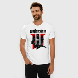 Мужская футболка хлопок Slim Wolfenstein - фото 2