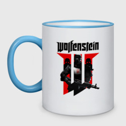 Кружка двухцветная Wolfenstein