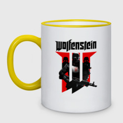 Кружка двухцветная Wolfenstein