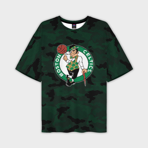 Мужская футболка oversize 3D Boston Celtics, цвет 3D печать