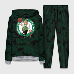 Женский костюм с толстовкой 3D Boston Celtics