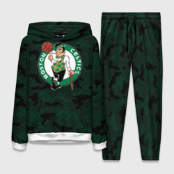 Женский костюм с толстовкой 3D Boston Celtics