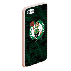 Чехол для iPhone 5/5S матовый Boston Celtics - фото 2