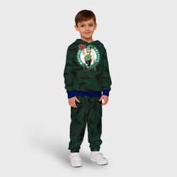 Детский костюм с толстовкой 3D Boston Celtics - фото 2