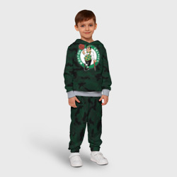 Детский костюм с толстовкой 3D Boston Celtics - фото 2