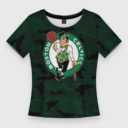 Женская футболка 3D Slim Boston Celtics