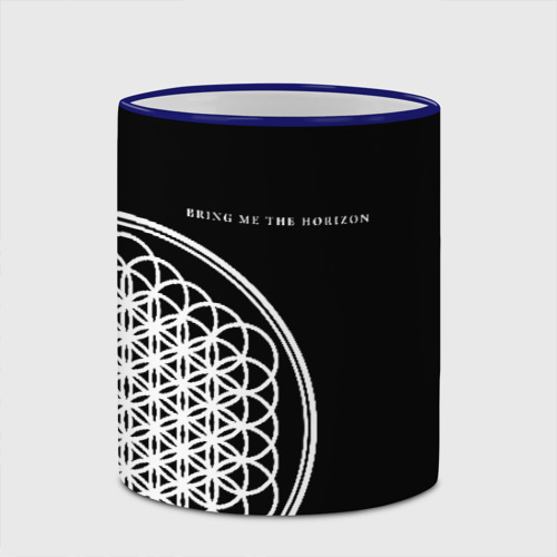 Кружка с полной запечаткой Bring Me the Horizon, цвет Кант синий - фото 4