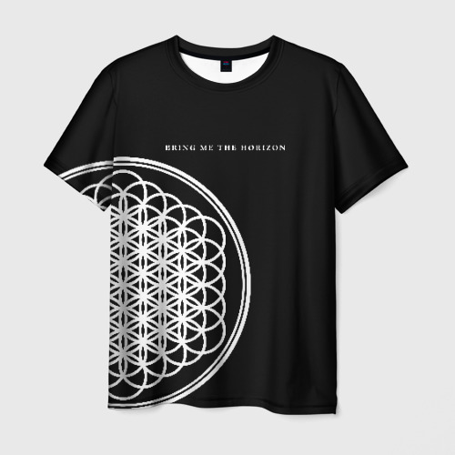 Мужская футболка 3D Bring Me the Horizon, цвет 3D печать