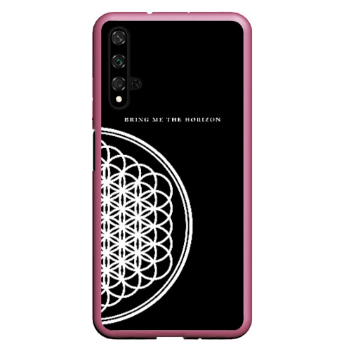 Чехол для Honor 20 Bring Me the Horizon, цвет малиновый