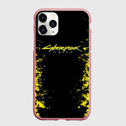 Чехол для iPhone 11 Pro Max матовый Cyberpunk 2077