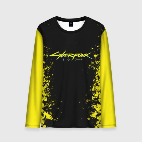 Мужской лонгслив 3D Cyberpunk 2077