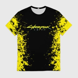 Мужская футболка 3D Cyberpunk 2077