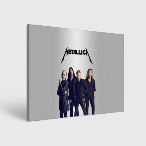 Холст прямоугольный Metallica, цвет 3D печать