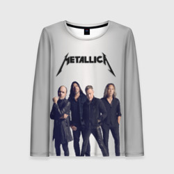 Женский лонгслив 3D Metallica