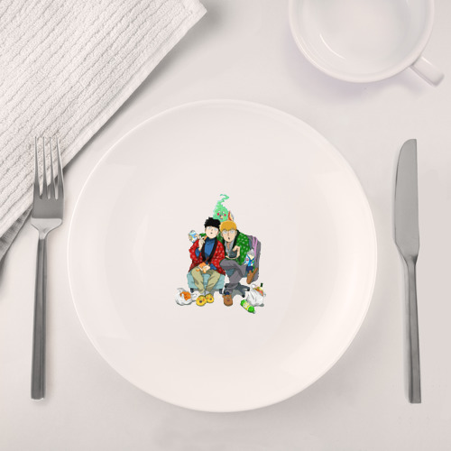 Набор: тарелка + кружка Моб Психо 100 - фото 4