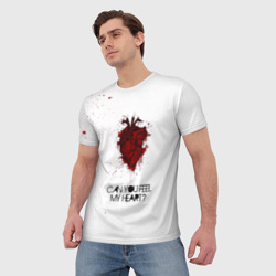 Мужская футболка 3D Can You Feel My Heart - BMTH - фото 2