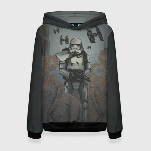 Женская толстовка 3D Imperial Stormtrooper Фото 01 Женская толстовка 3D Imperial Stormtrooper Фото 01