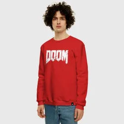 Мужской свитшот хлопок Doom - фото 2