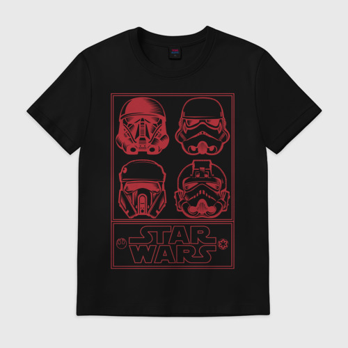 Мужская футболка хлопок Elite Stormtrooper Фото 01 Мужская футболка хлопок Elite Stormtrooper Фото 01