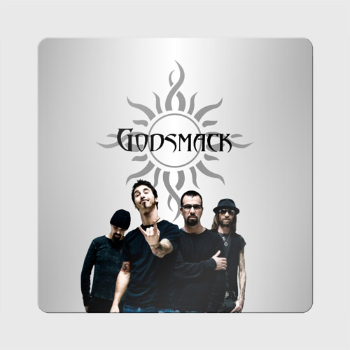 Магнит виниловый Квадрат Godsmack