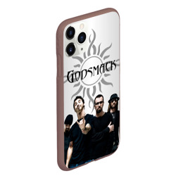 Чехол для iPhone 11 Pro Max матовый Godsmack - фото 2