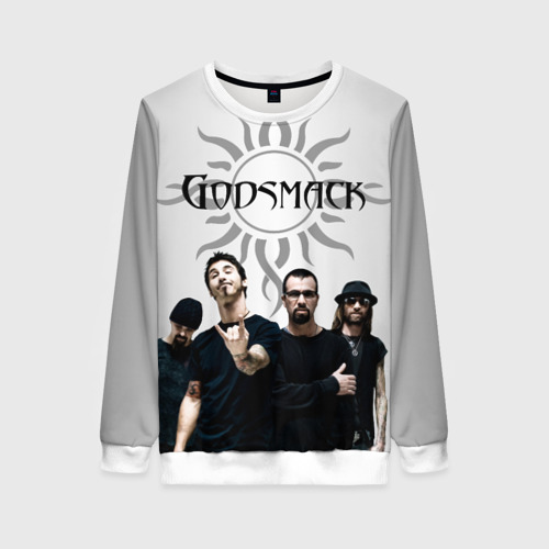 Женский свитшот 3D Godsmack, цвет 3D печать