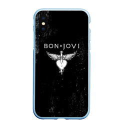 Чехол для iPhone XS Max матовый Bon Jovi