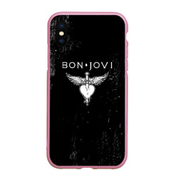 Чехол для iPhone XS Max матовый Bon Jovi