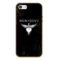 Чехол для iPhone 5/5S матовый Bon Jovi