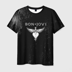 Мужская футболка 3D Bon Jovi