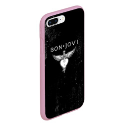 Чехол для iPhone 7Plus/8 Plus матовый Bon Jovi - фото 2