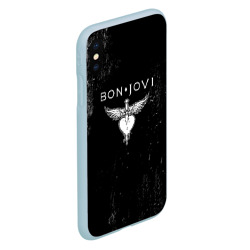 Чехол для iPhone XS Max матовый Bon Jovi - фото 2