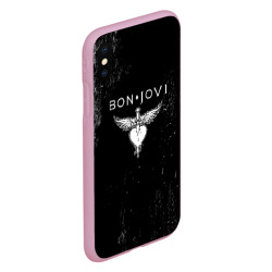 Чехол для iPhone XS Max матовый Bon Jovi - фото 2