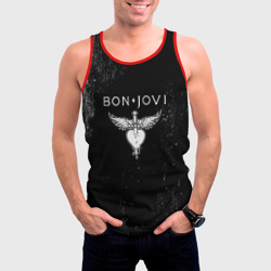 Мужская майка 3D Bon Jovi - фото 2