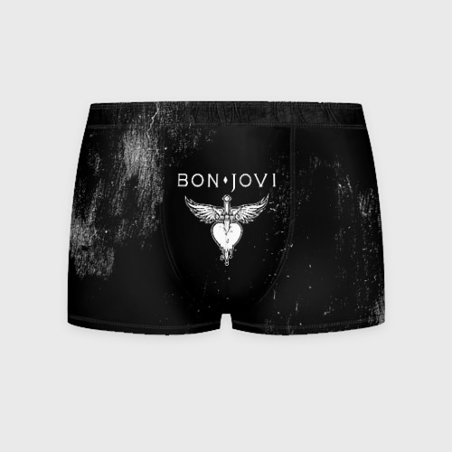 Мужские трусы 3D Bon Jovi, цвет 3D печать