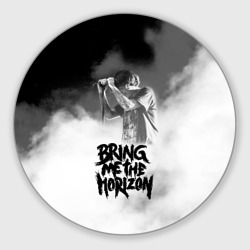 Круглый коврик для мышки Bring Me the Horizon